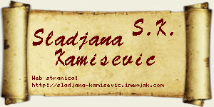 Slađana Kamišević vizit kartica